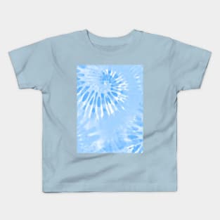 Tie Dye Blue hippie Kids T-Shirt